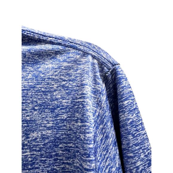 MARVEL Captain America Heather blue long sky dri fit men’s top sz M - Picture 2 of 5